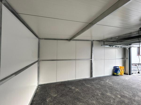 Montovaná garáž z PUR panelov 9,2 x 6,2m