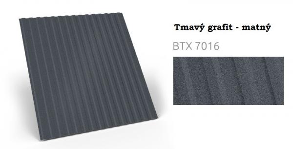 Tmavý grafit - matný BTX 7016
