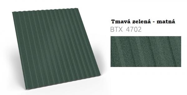 Tmavá zelená matná BTX 4702