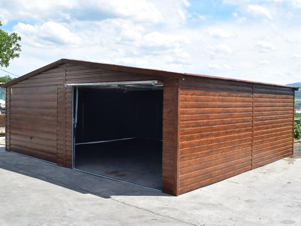 Plechová garáž série 4LINE 6x6m