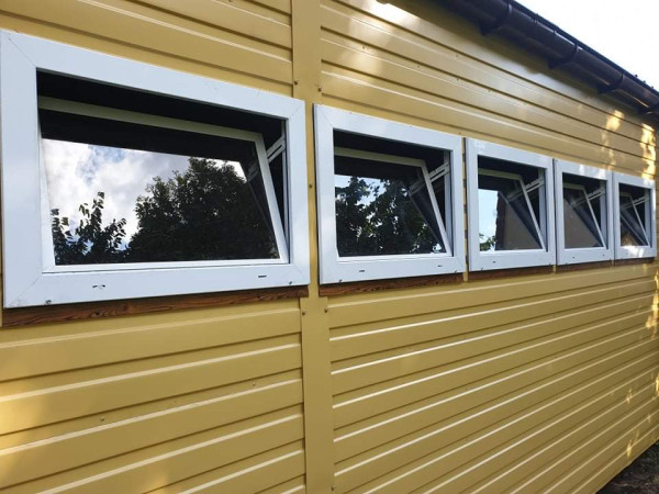 Plechová garáž / hala 5×6,5 m s výškou 2,5 m – ideálne riešenie pre techniku, DHZ a sklado 4