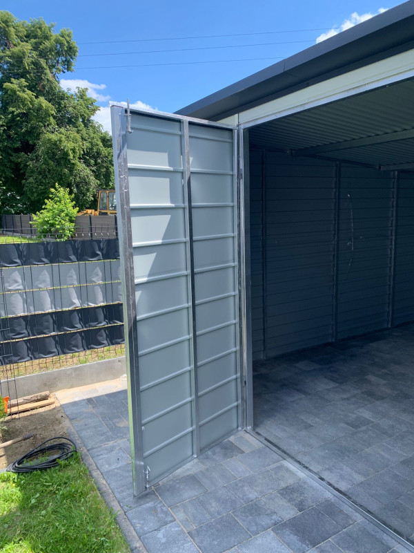 Záhradný domček TOOL SHED 3×3 m – RAL9002 / RAL7016 7