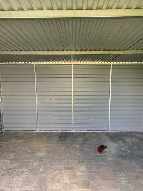 Záhradný domček TOOL SHED 3×3 m – RAL9002 / RAL7016 4