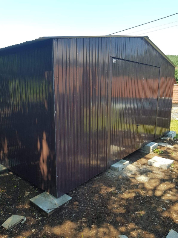 Montovaná hala 6 × 12 m – pevný skladový a pracovný priestor za výhodnú cenu 3