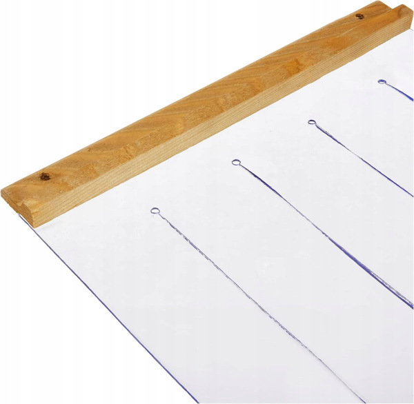 Priehľadný PVC záves do búdy pre psa– MAT Garden 1