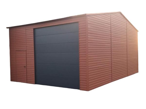 Plechová moderná garáž ROLL UP 6x8,5m
