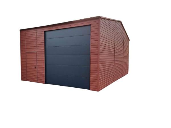Plechová moderná garáž ROLL UP 6x8,5m