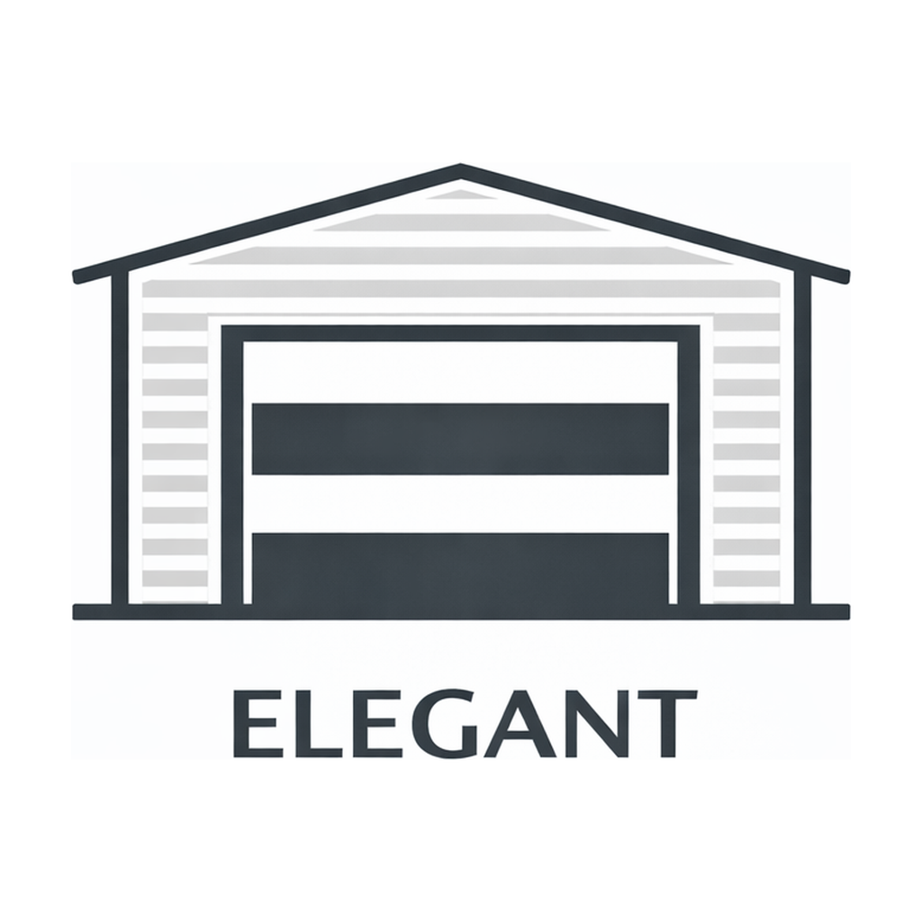 Moderné plechové garáže série ELEGANT